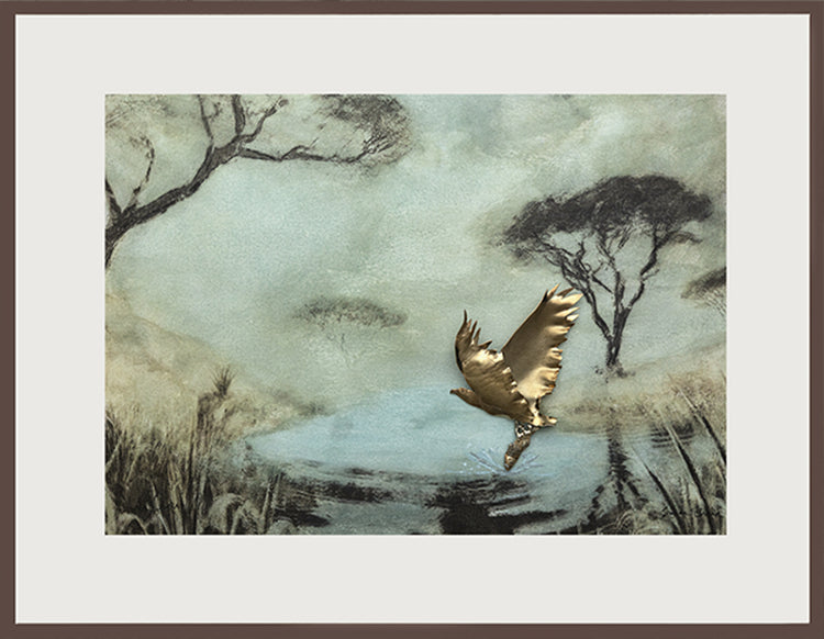 Majestic Fish Eagle of the Okavango Delta