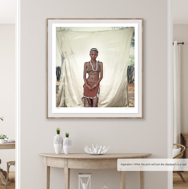 San woman Portrait - Maemae