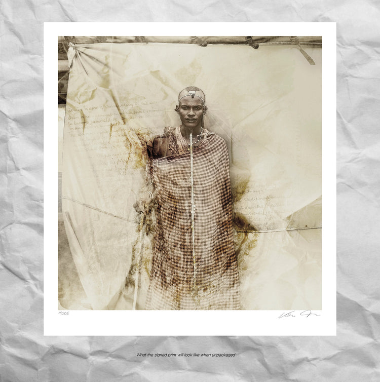 Maasai African Tribal Warrior - Msoe