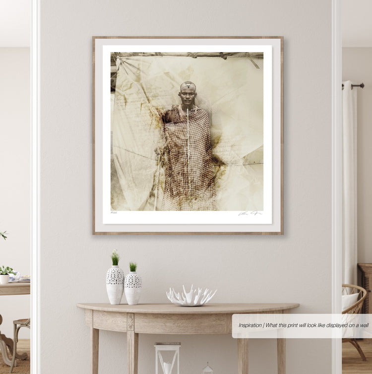 Maasai African Tribal Warrior - Msoe