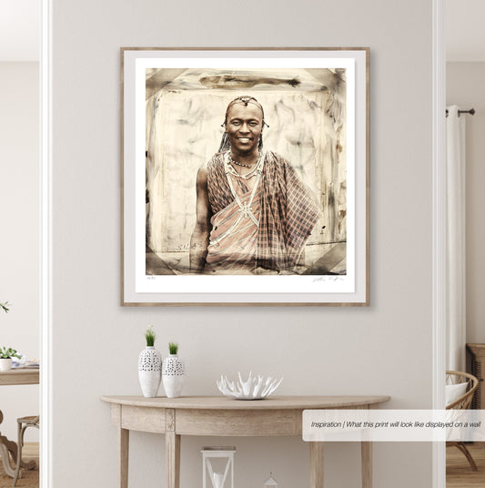 Maasai African Tribal Warrior - Silas