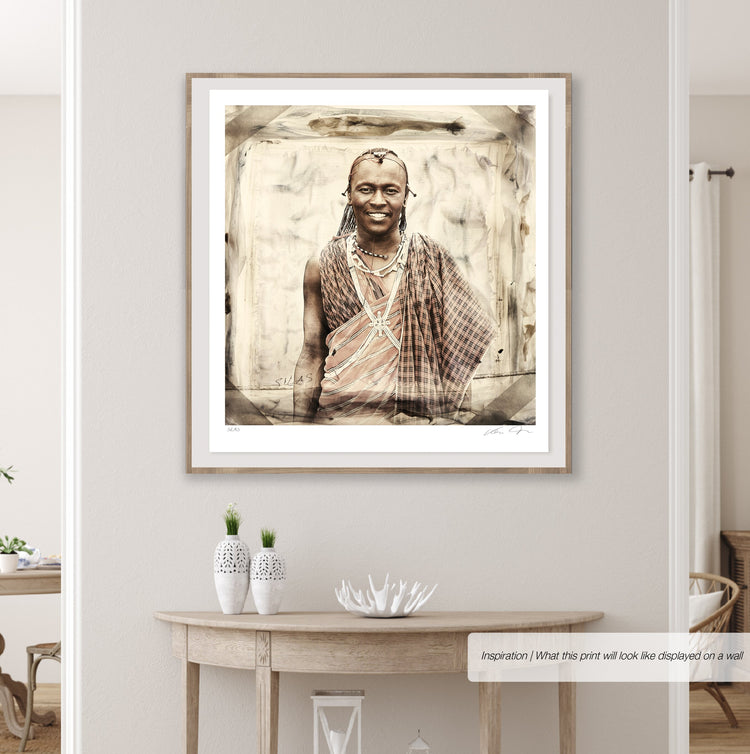Maasai African Tribal Warrior - Silas