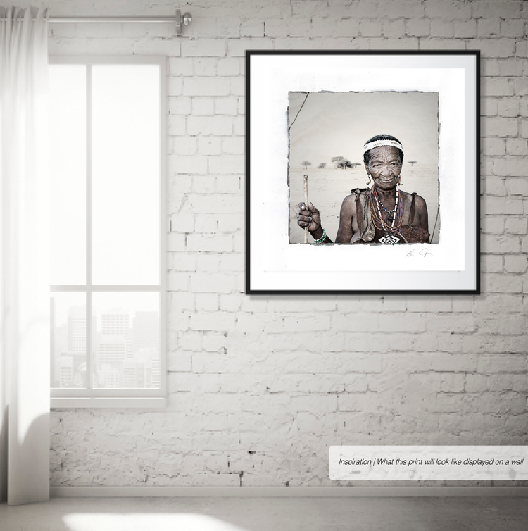 Khoi-San Tribal Portrait - Hetei