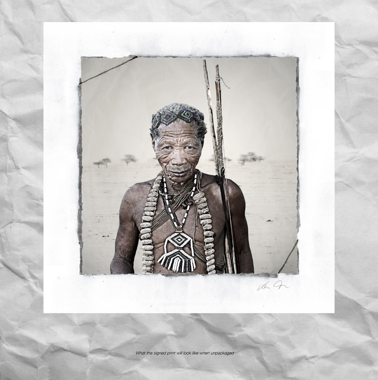 Khoi-San Tribal Portrait - Gubi