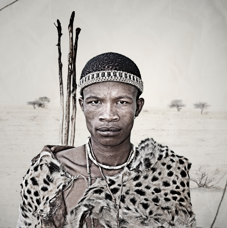 Khoi-San Tribal Portrait - John