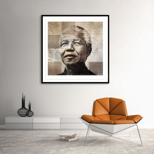 Truth of the Human Heart | Nelson Mandela Portrait