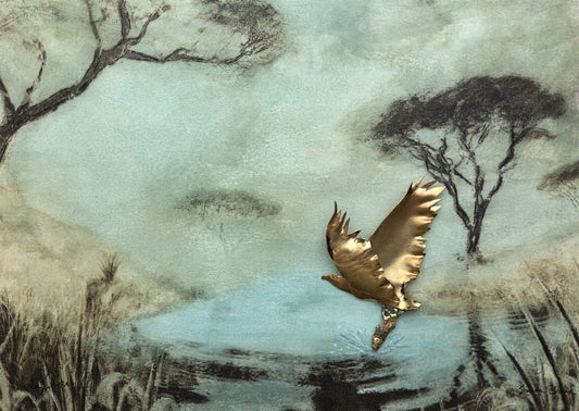 Majestic Fish Eagle of the Okavango Delta