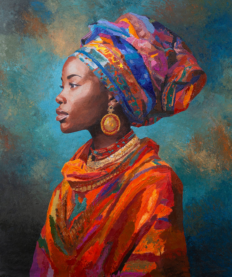 Lindiwe | Original painting by Martin Osner