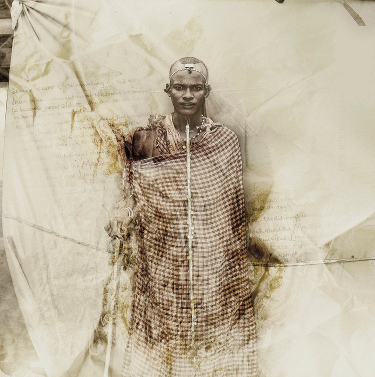 Maasai African Tribal Warrior - Msoe