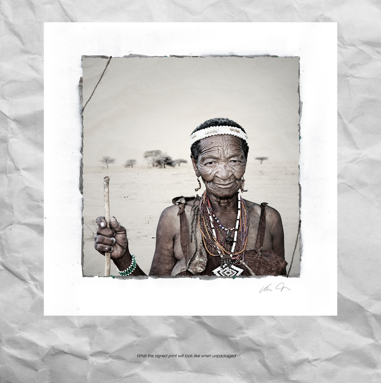 Khoi-San Tribal Portrait - Hetei