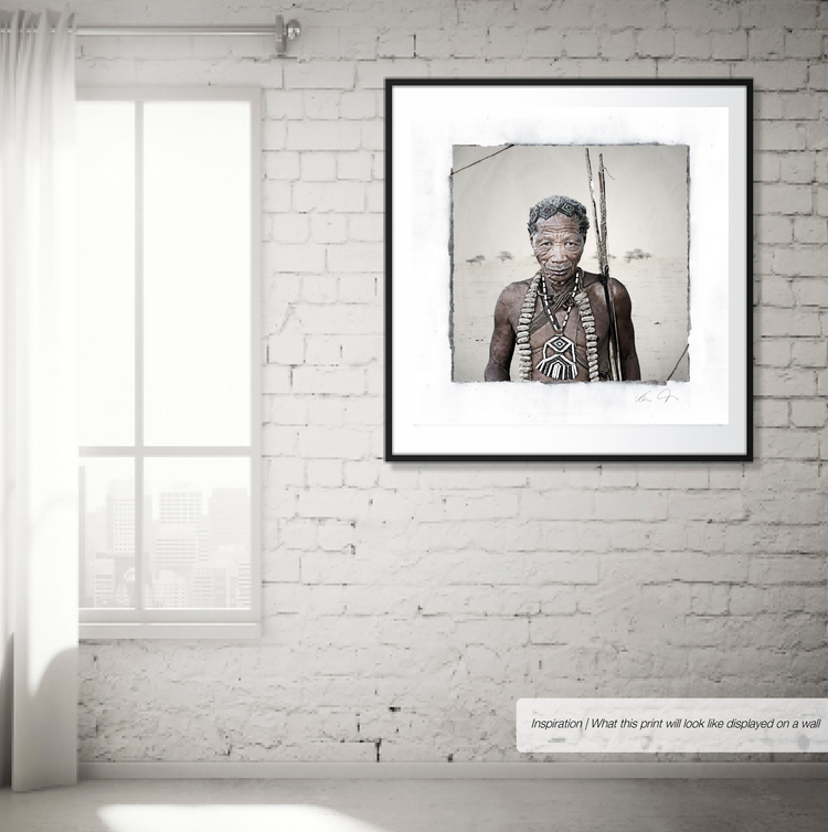 Khoi-San Tribal Portrait - Gubi