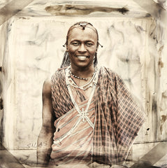 Maasai African Tribal Warrior - Silas