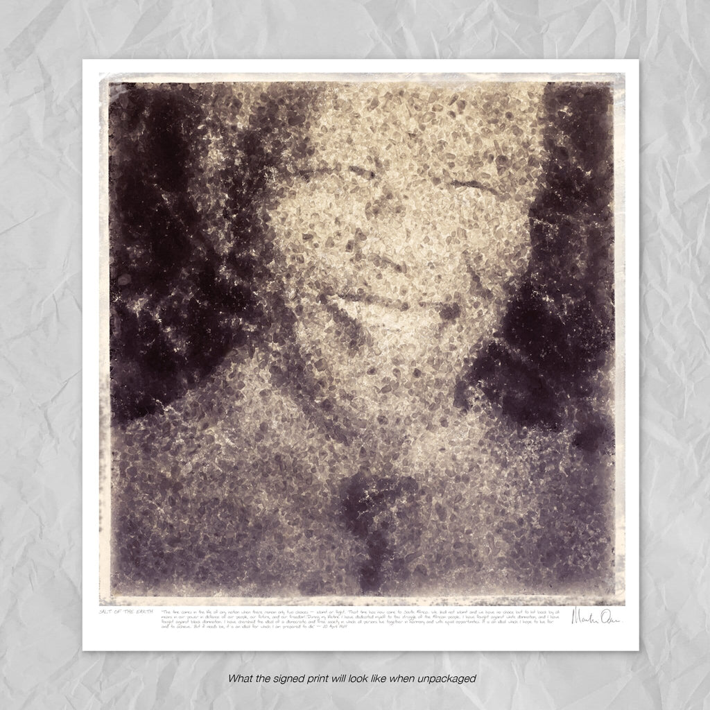 Salt of the Earth | Nelson Mandela Portrait