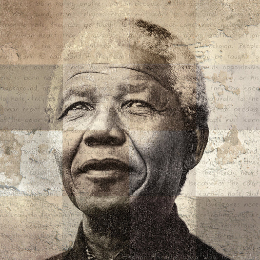 Truth of the Human Heart | Nelson Mandela Portrait