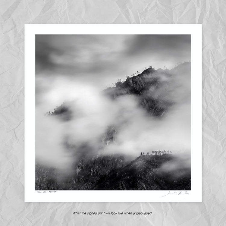 Ebony & Ivory - Misty Peak