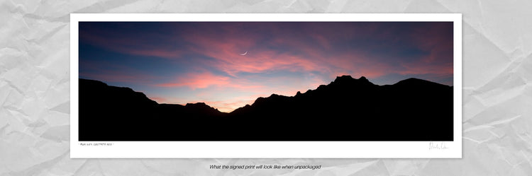 Moon over Constantia Nek